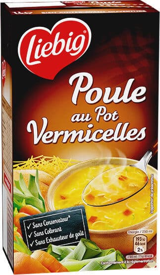 liebig Poule au pot aux vermicelles packshot