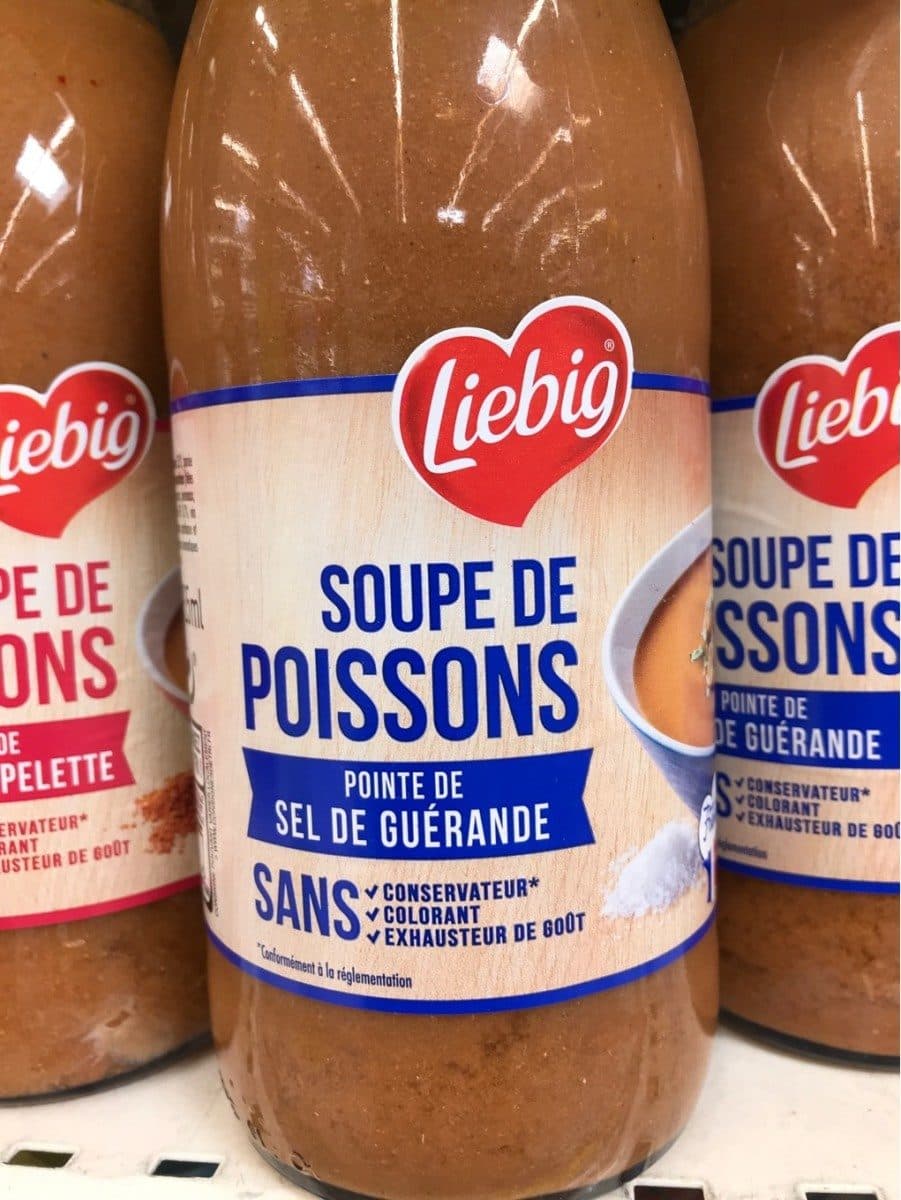 Liebig Soupe de poissons pointe de sel de guerande packshot