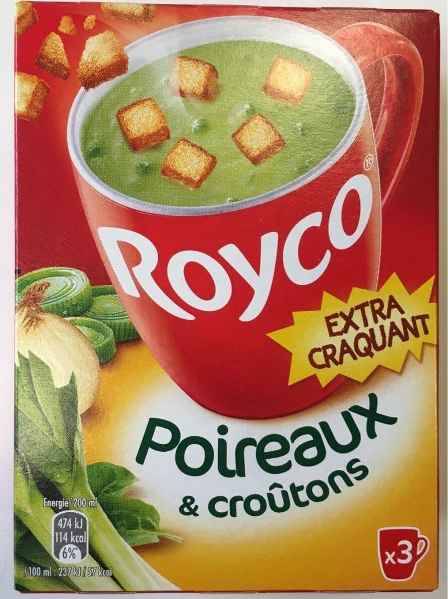 Royco Poireaux & croûtons packshot