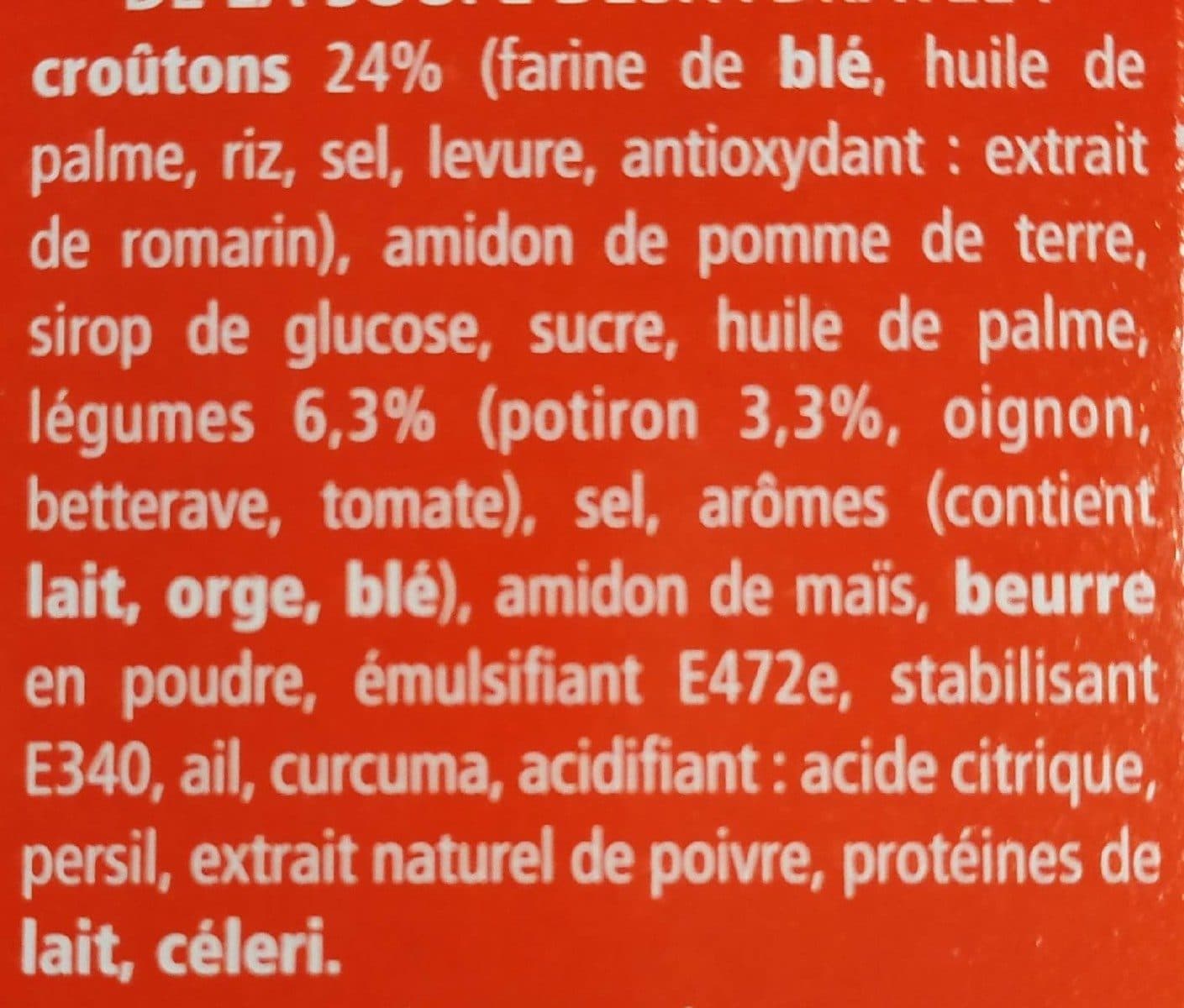 Royco Potiron & croûtons packshot