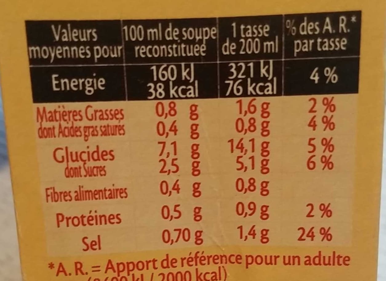 Royco Crème de tomates packshot