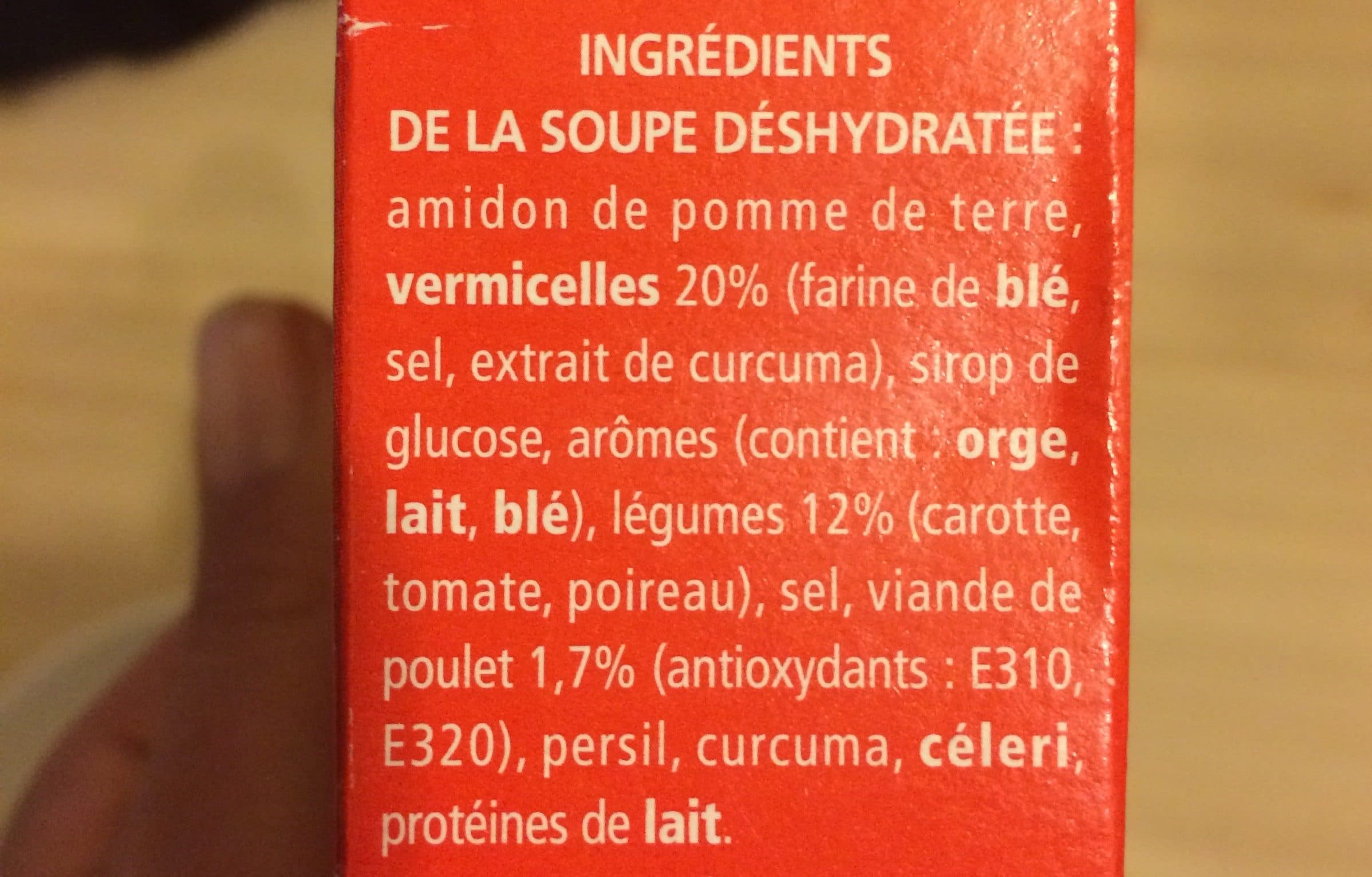 RoycoCampbell's Bouillon volaille &vermicelles packshot