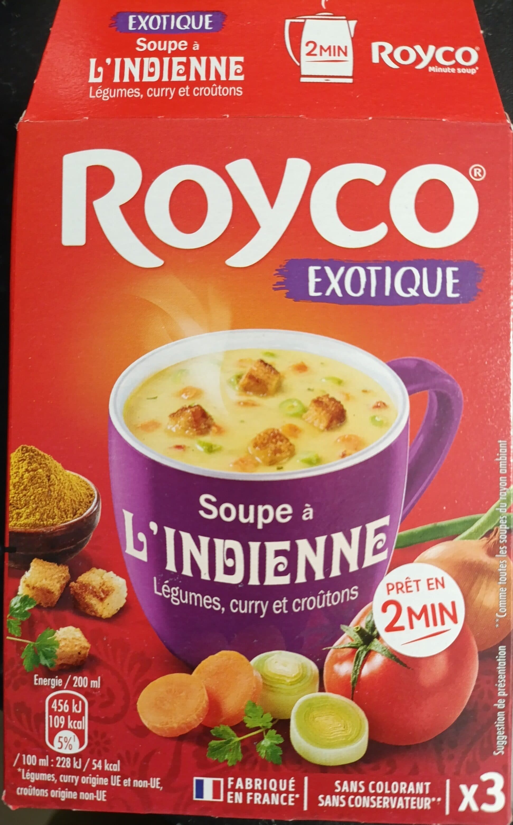 Royco Soupe à l'indienne packshot