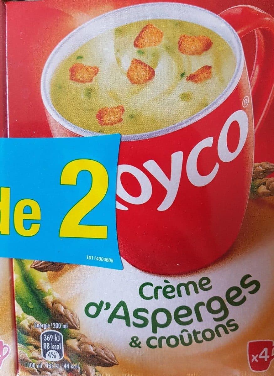 Royco Crème d'Asperges et croûtons packshot