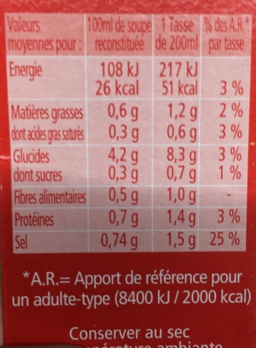 Royco Velouté poireaux packshot