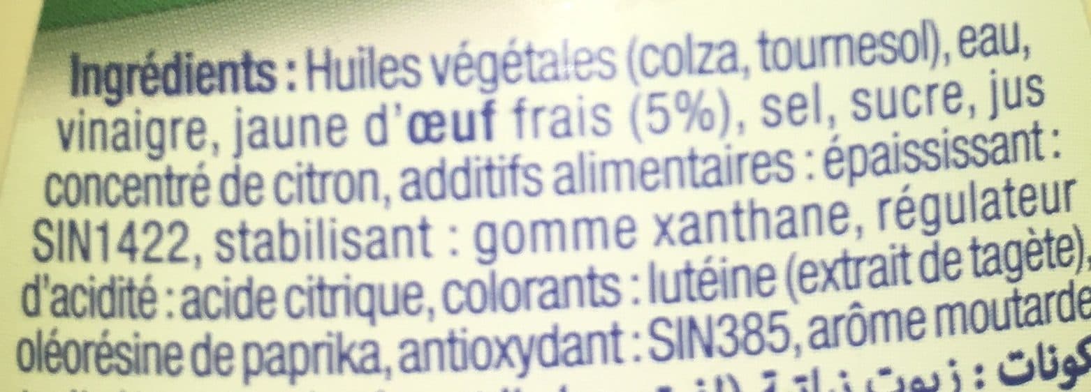 Lesieur La Mayonnaise aux Œufs Frais packshot