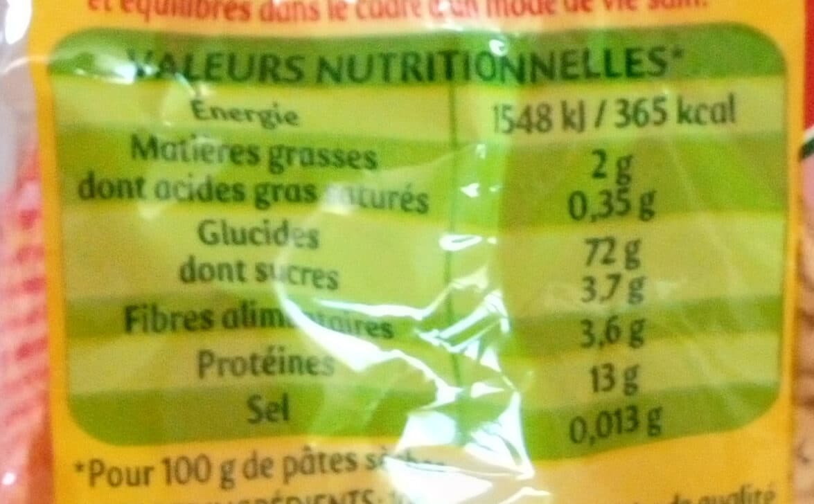 Panzani pâte alphabet packshot
