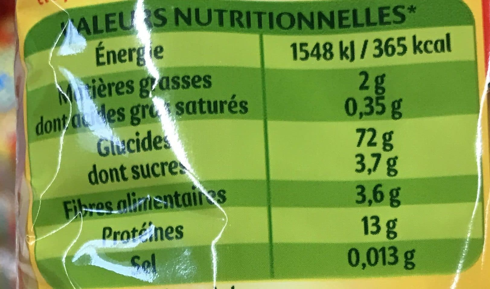 Panzani Macaroni (offre économique) packshot