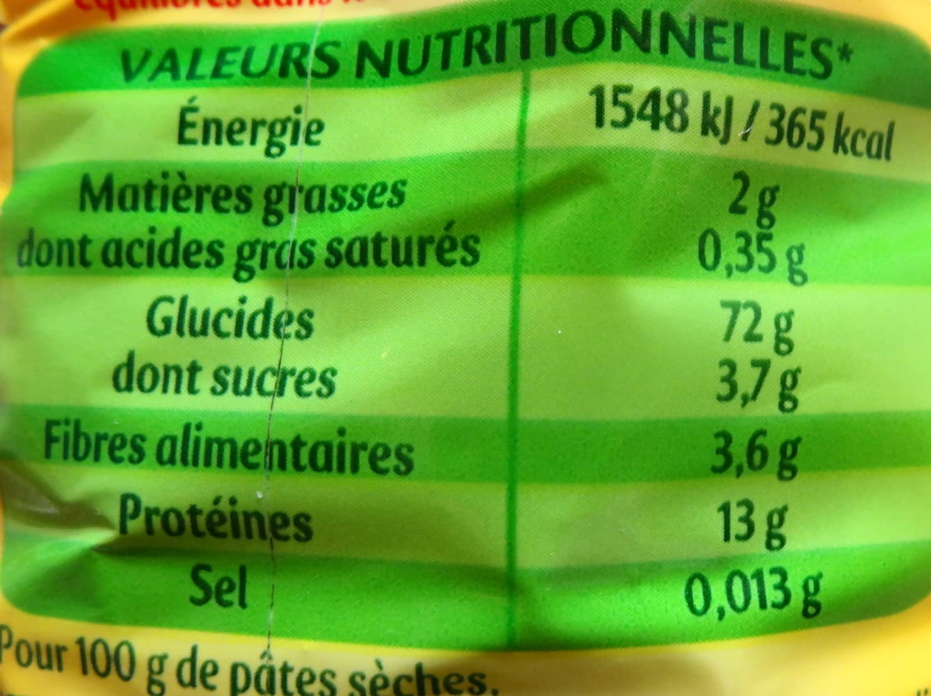 Panzani Panzani nouilles fines 500g packshot
