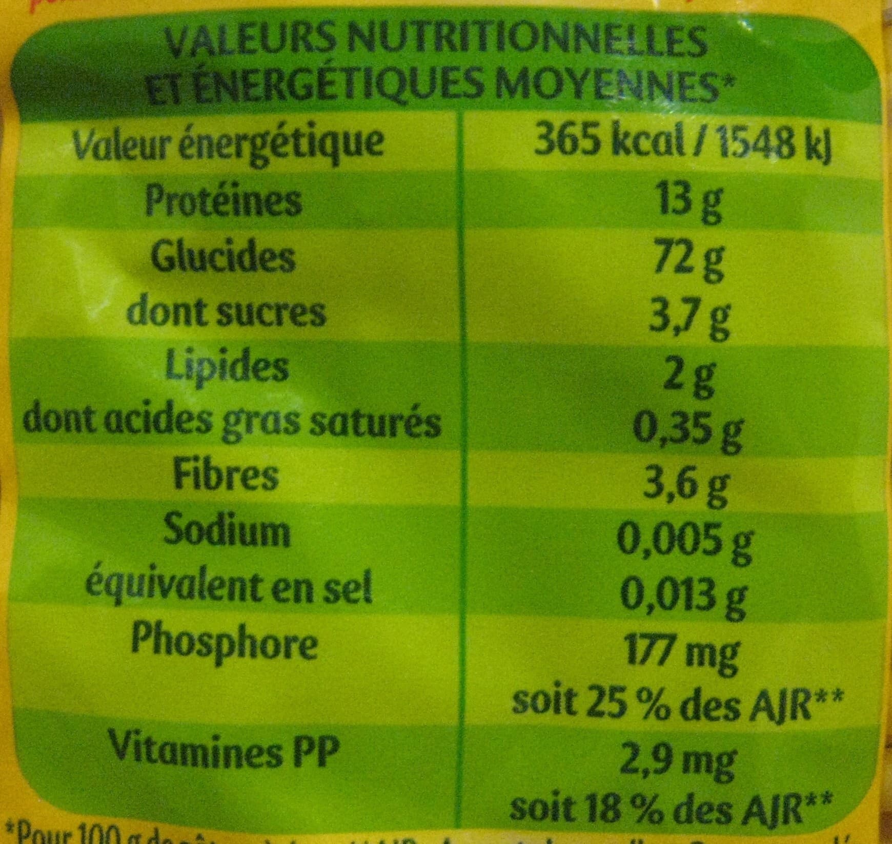 Panzani Macaroni (Maxi Format) Offre Economique packshot
