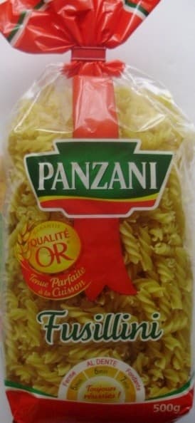 Panzani Fusillini (Al dente 6 min) packshot