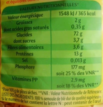 Panzani Fusillini (Al dente 6 min) packshot