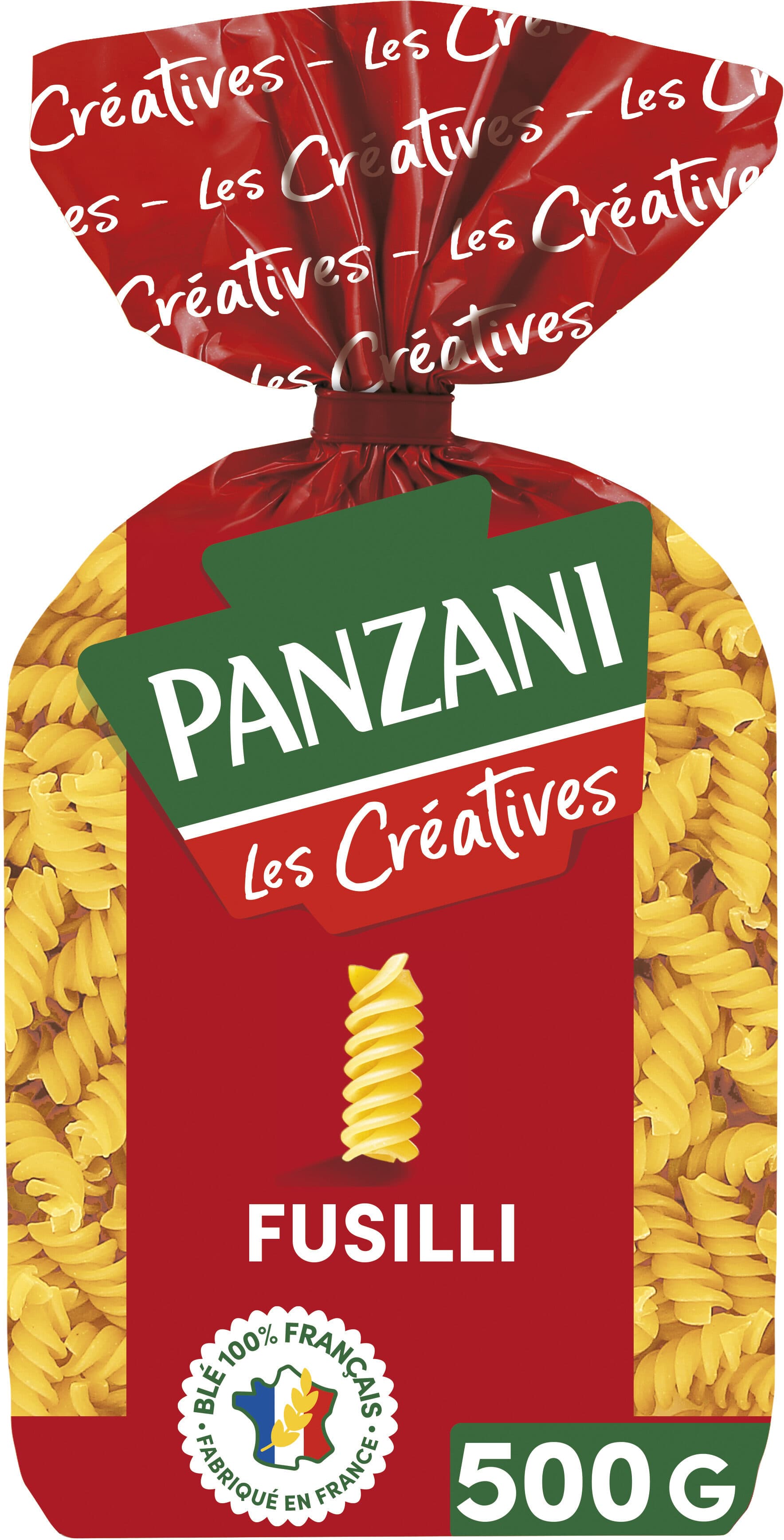 Panzani Panzani pates fusilli 500g v2 packshot