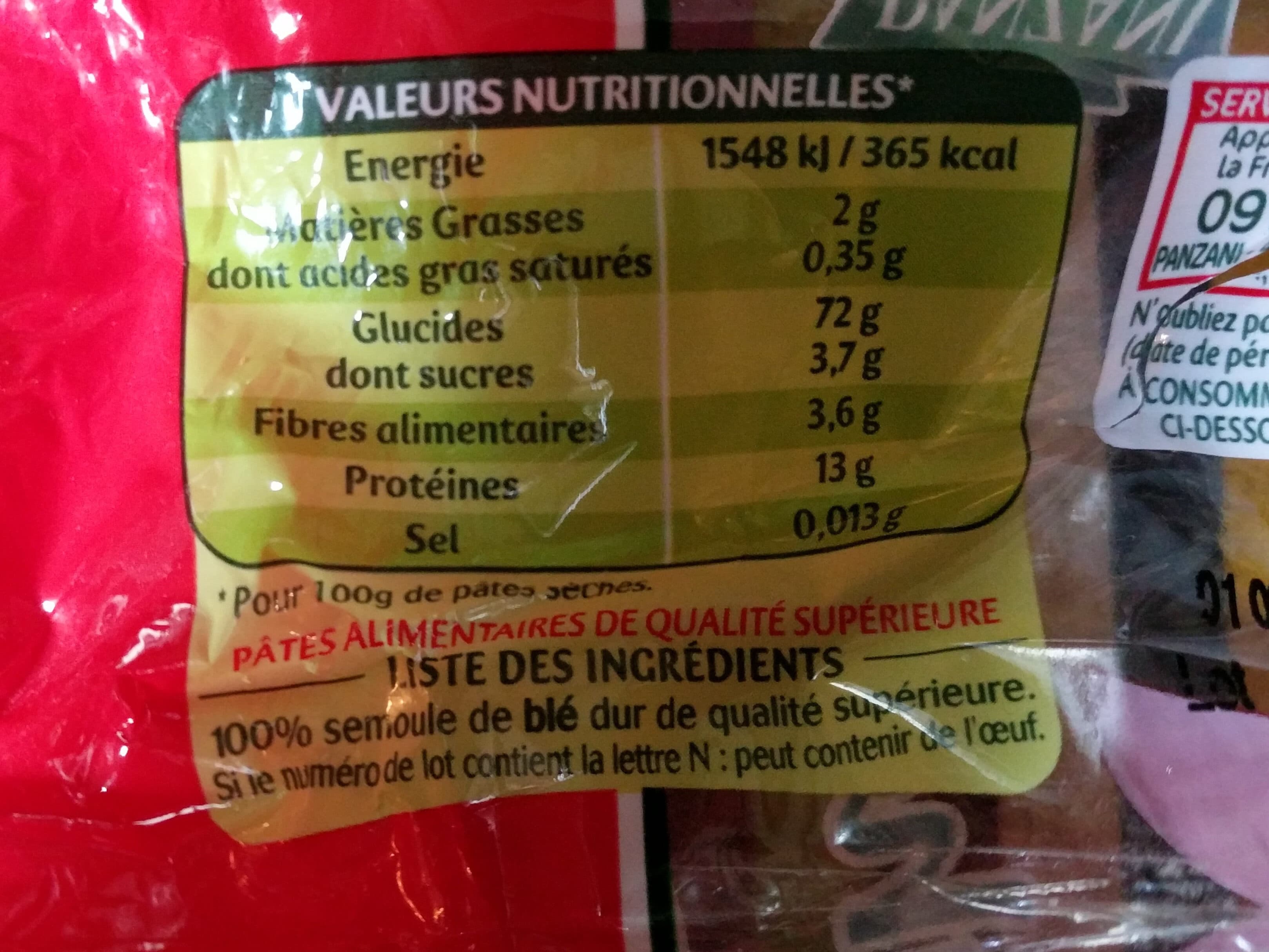 Panzani Panzani spaghetti 3 minutes 1kg packshot