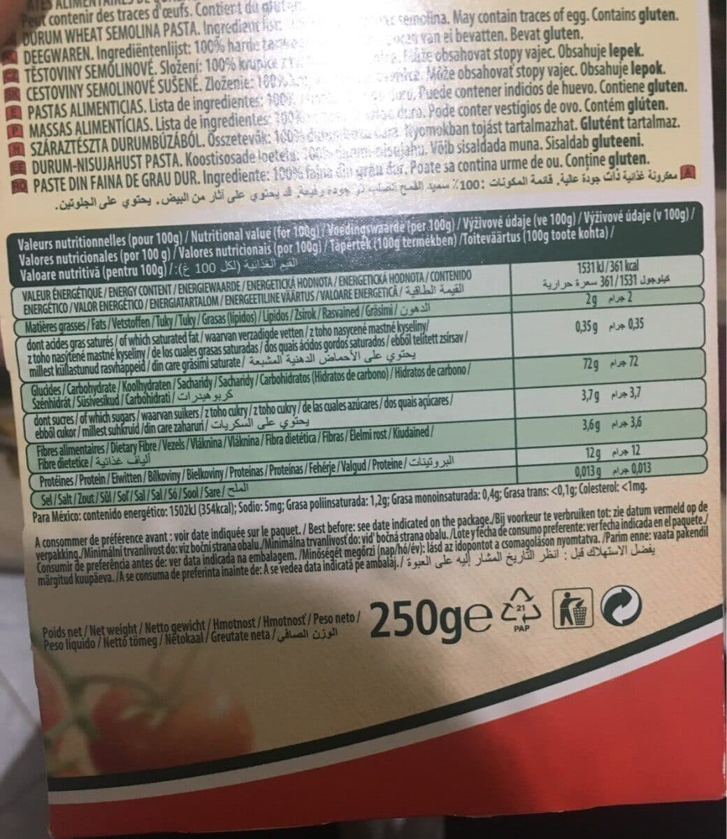 Panzani Panzani Canaelloni - packshot