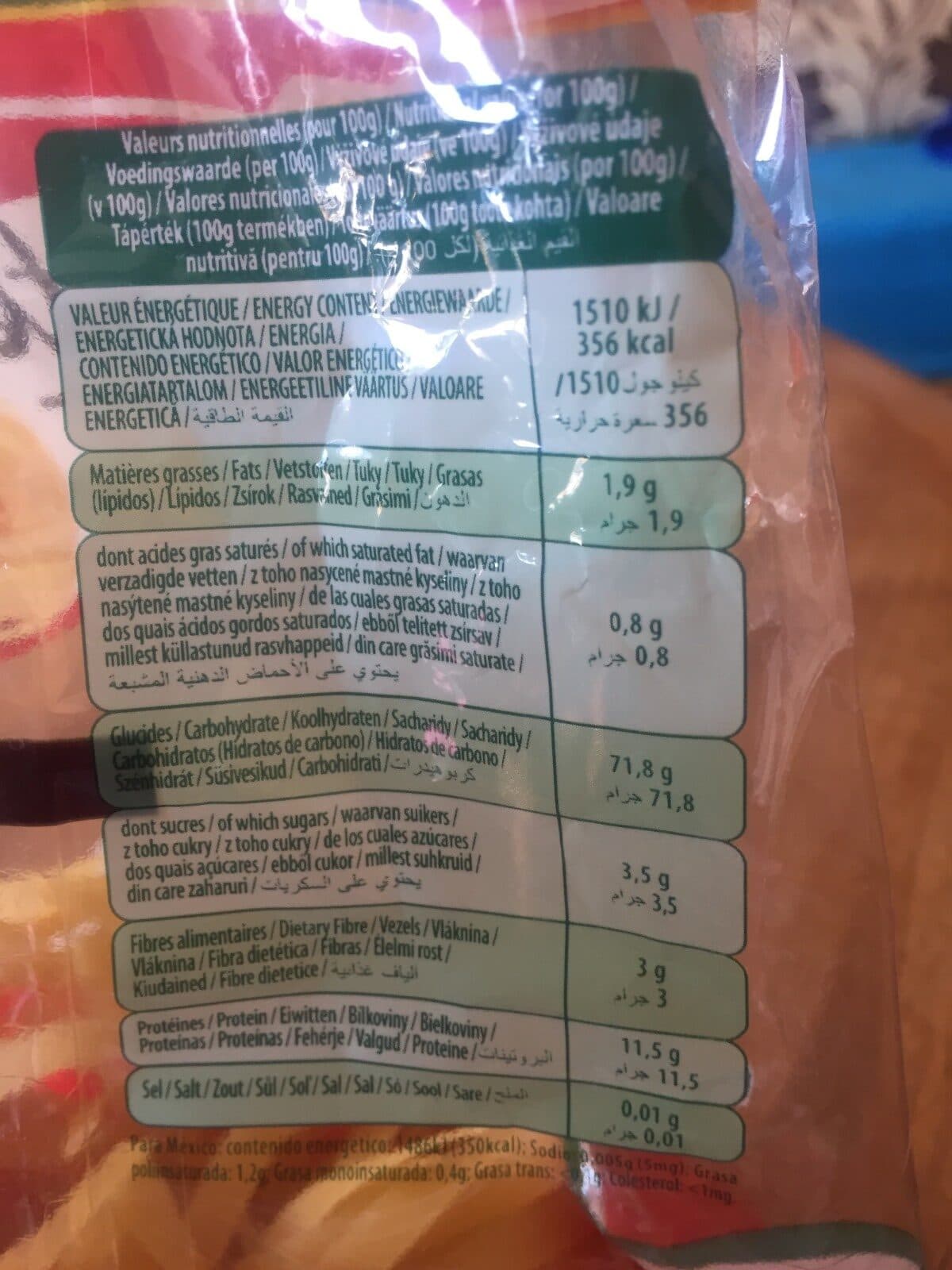 Panzani Tagliatelle packshot