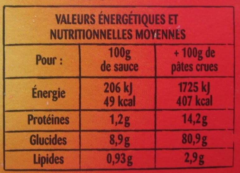 Panzani Sauce aux tomates fraîches packshot