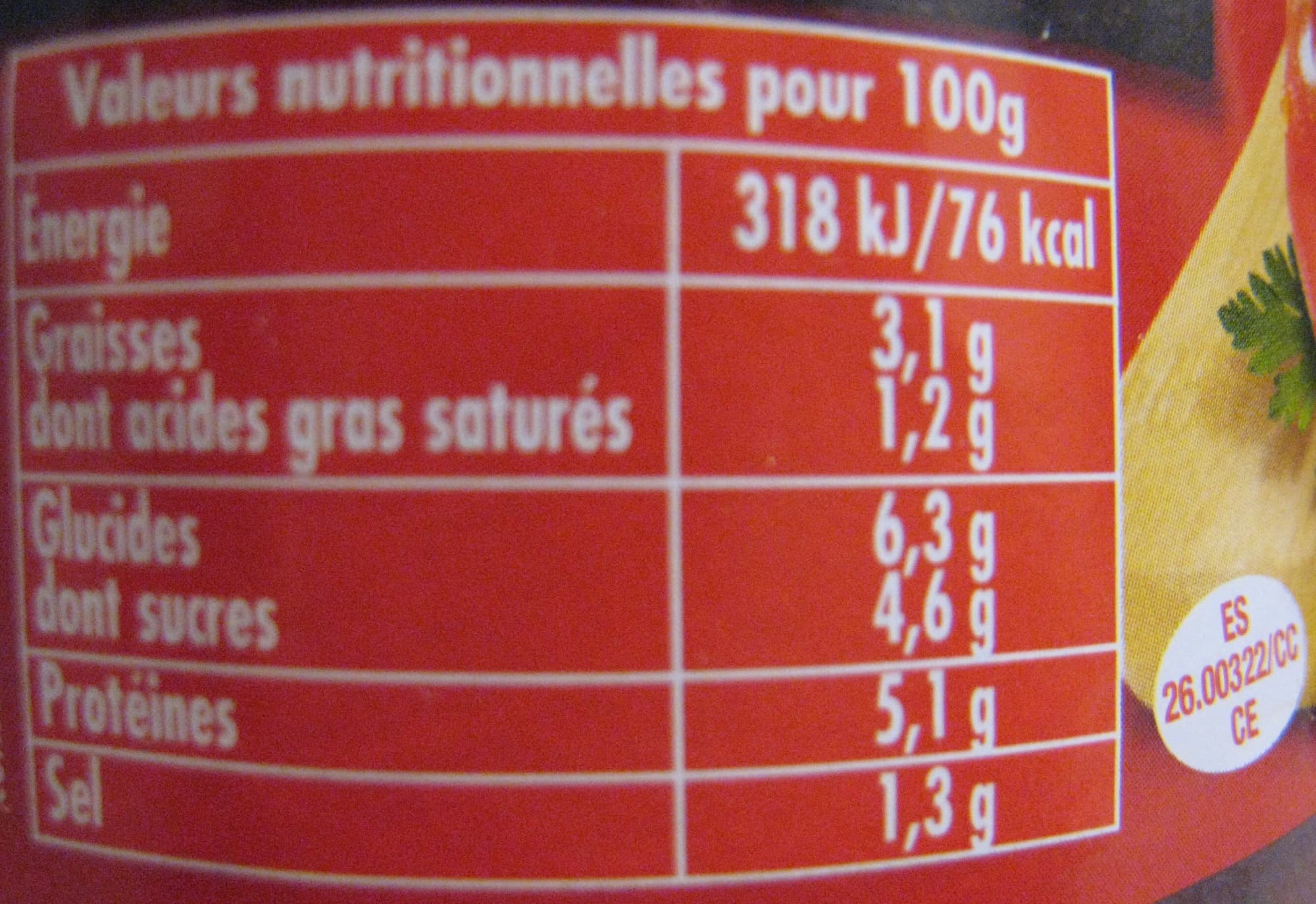 Panzani Sauce bolognaise packshot