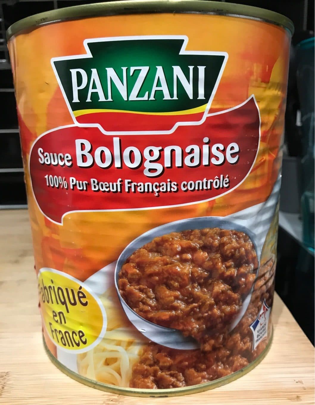 Panzani Panzani sauce bolognaise pur boeuf boite 3/1 packshot