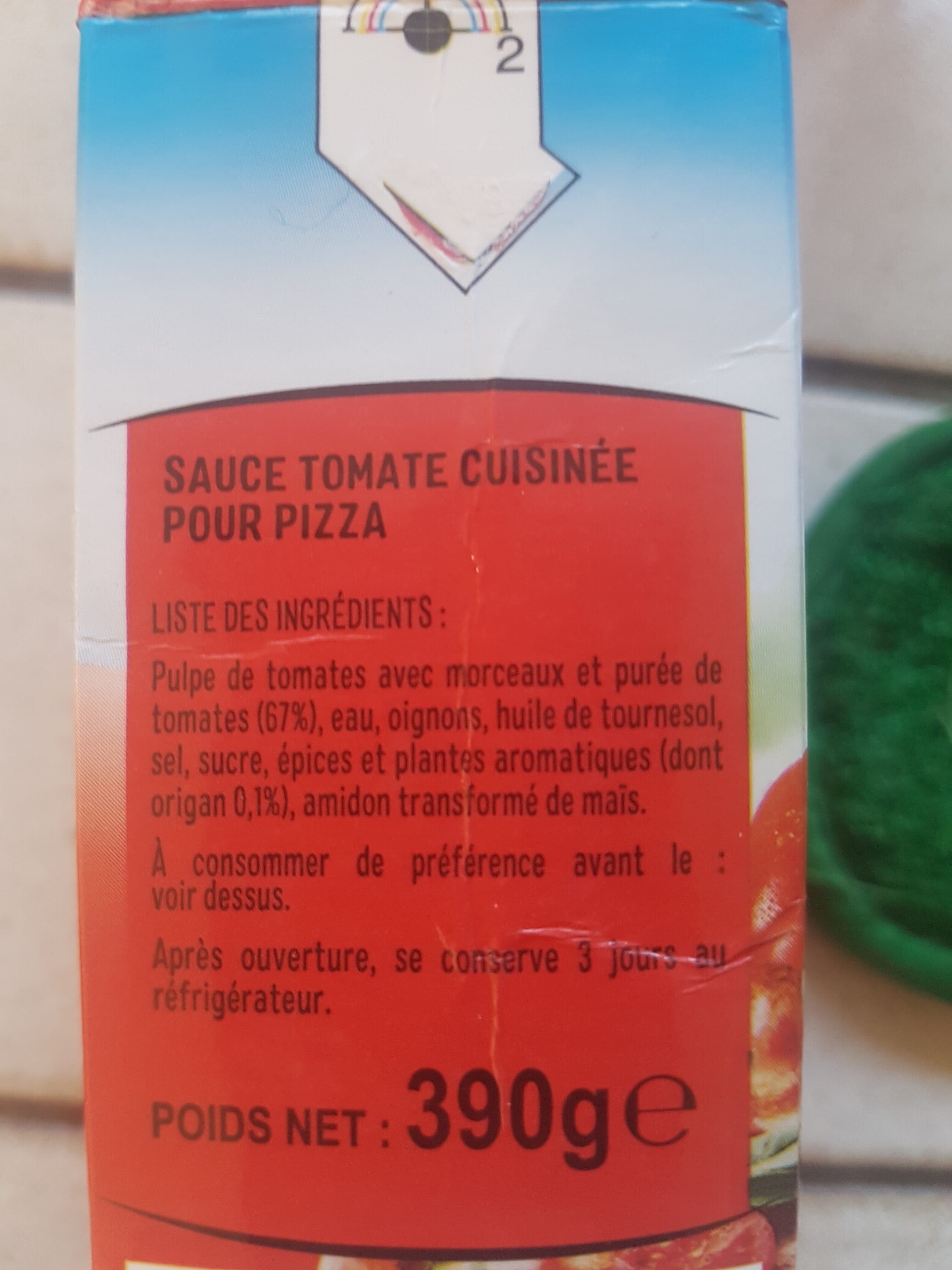 Panzani Tomapizza packshot