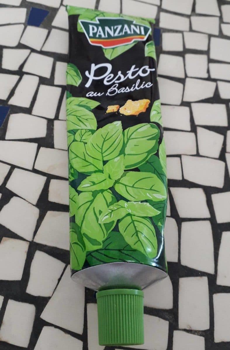 Panzani Pesto au basilic packshot