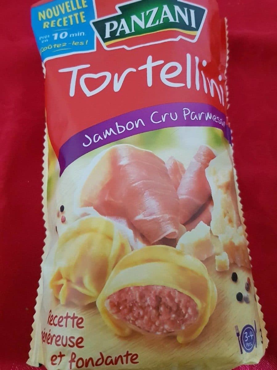 Panzani Tortellini Jambon Cru packshot