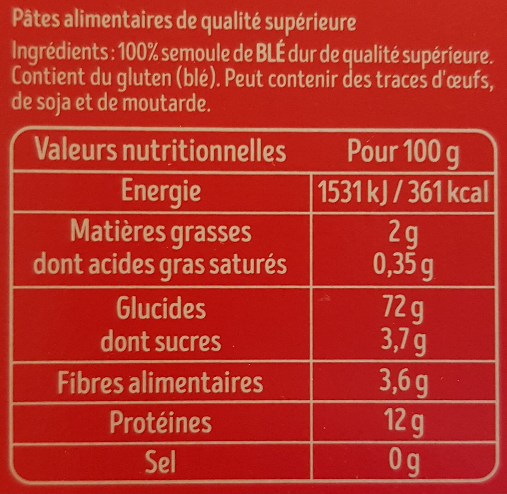 panzani lasagne packshot