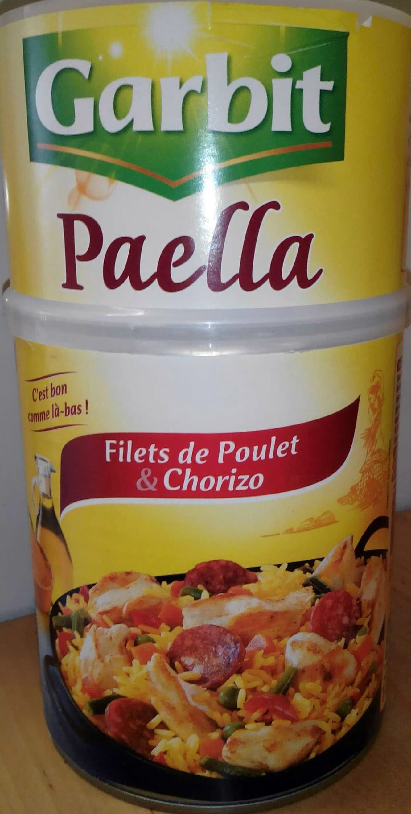 Garbit Paella Filets de Poulet & Chorizo packshot