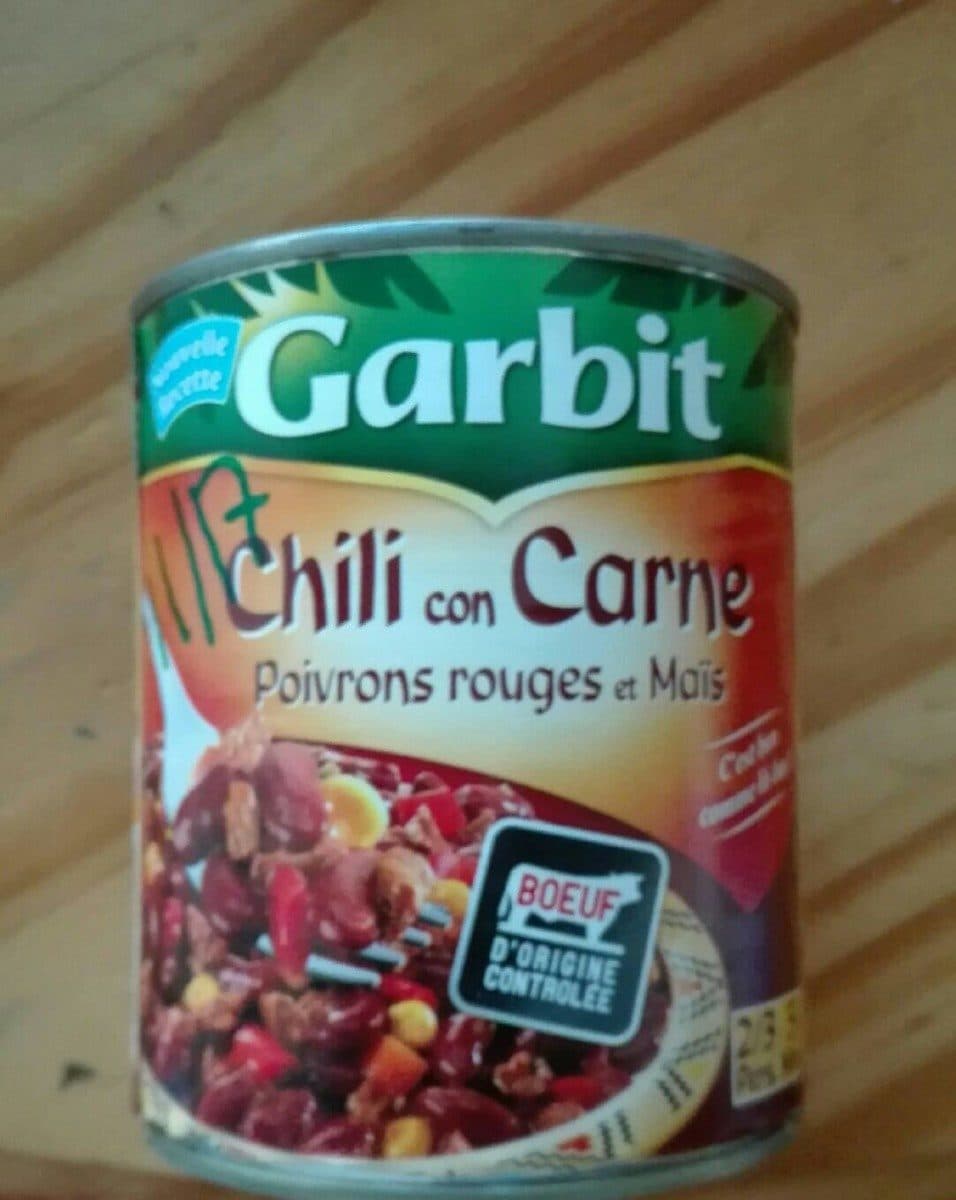Garbit Chili Con Carne packshot