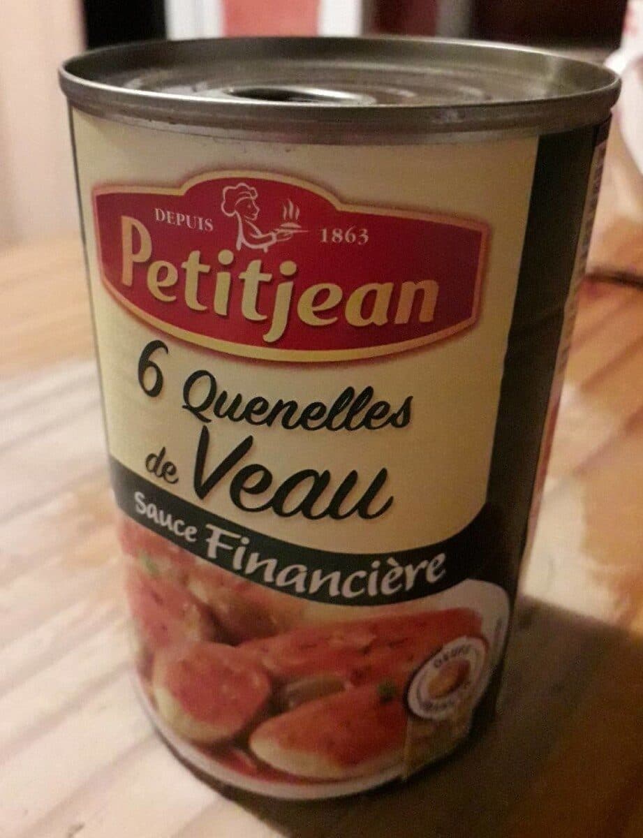 Petitjean 6 quenelles de veau packshot
