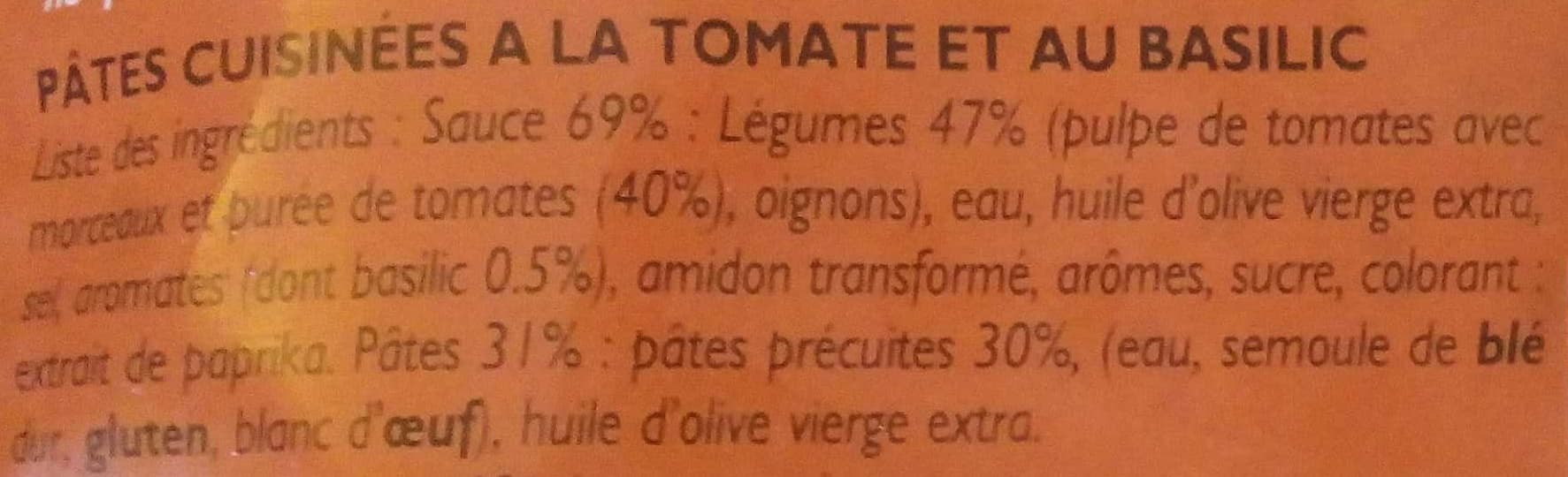 Panzani Penne Tomate Basilic packshot