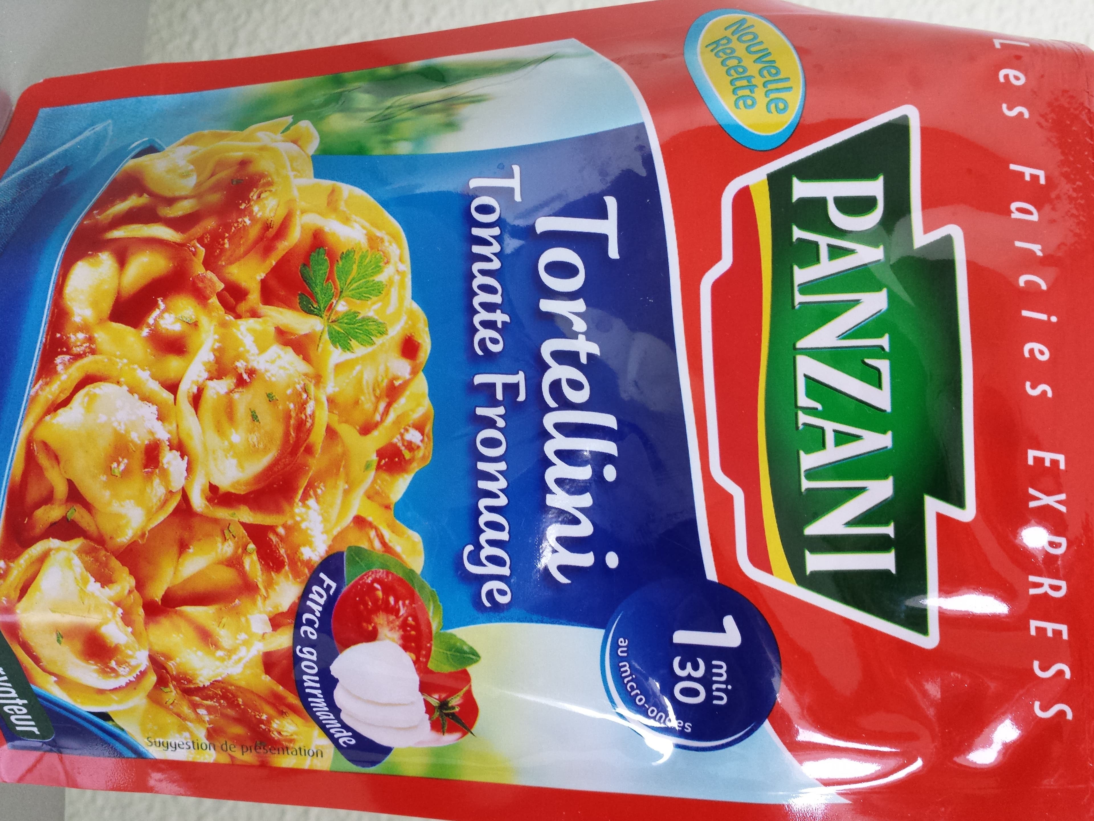 Panzani Tortellini - Pâte farcies cuisinées à la tomate et au fromage packshot
