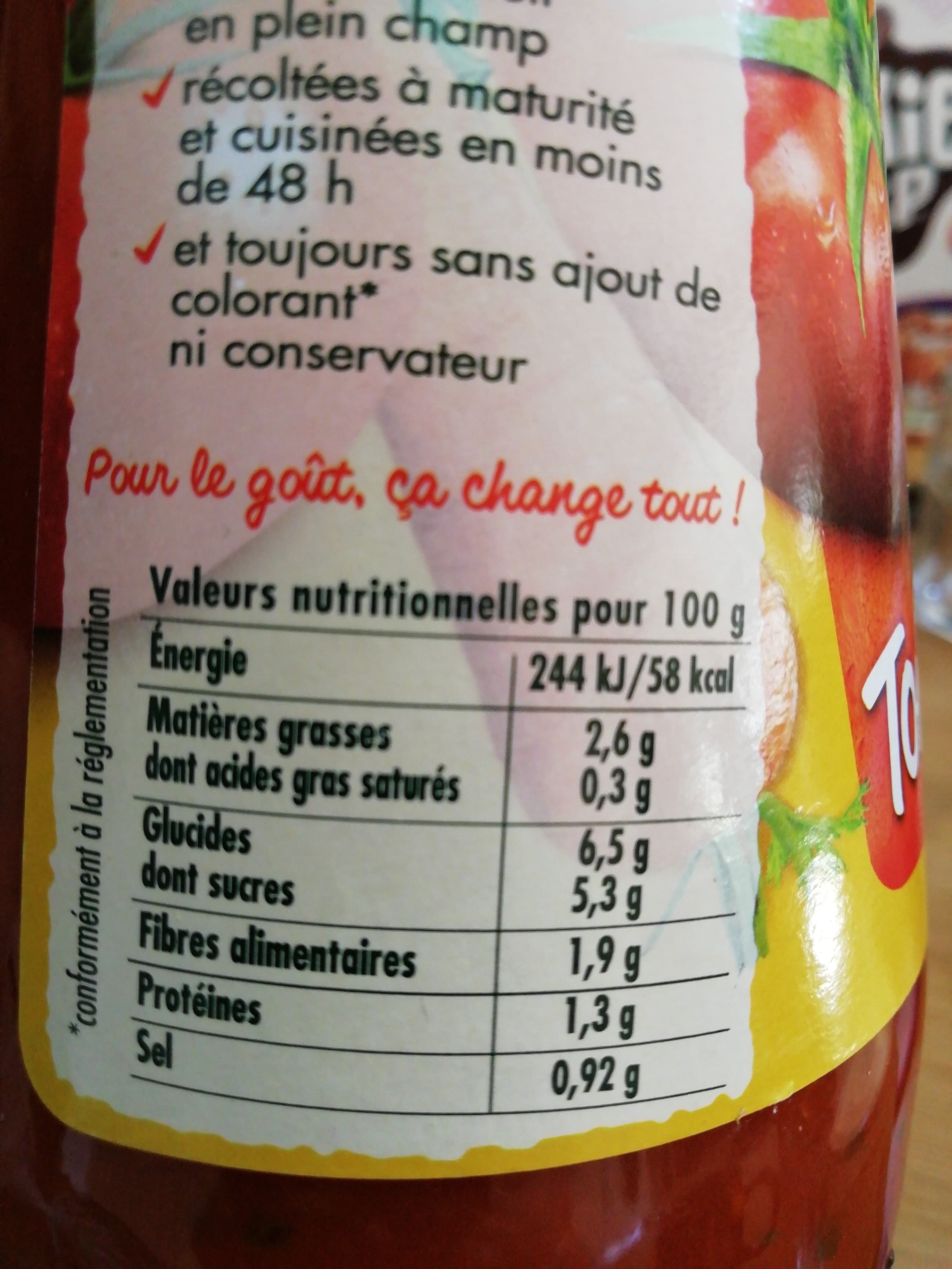 Panzani Panzani - spf - sauce tomates cuisinées packshot