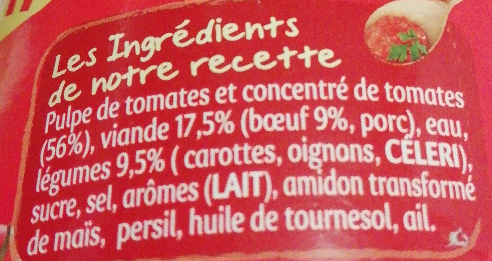 Panzani Sauce pour pâtes - Bolognaise packshot