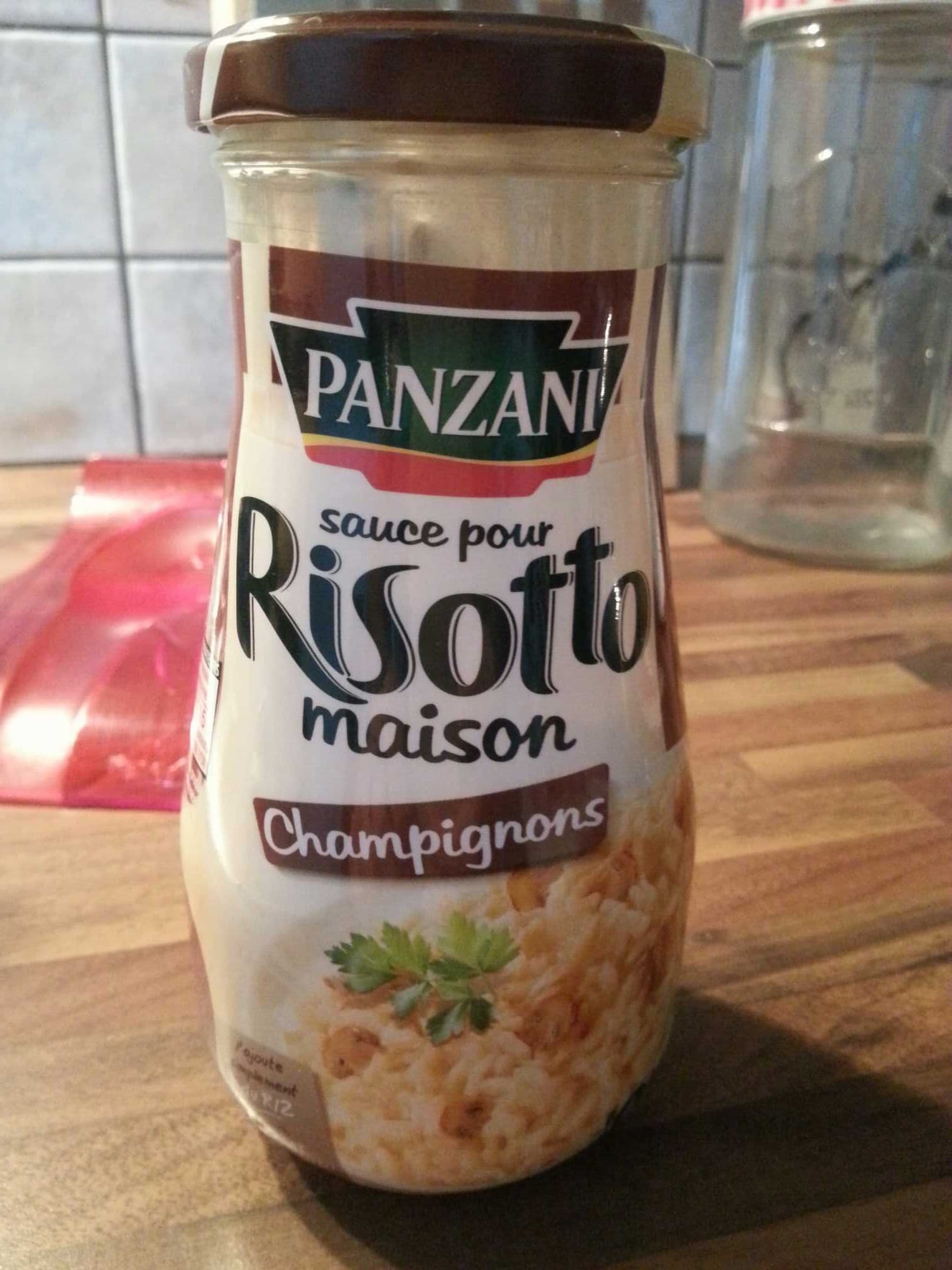 Panzani Sauce pour risotto maison Champignons packshot