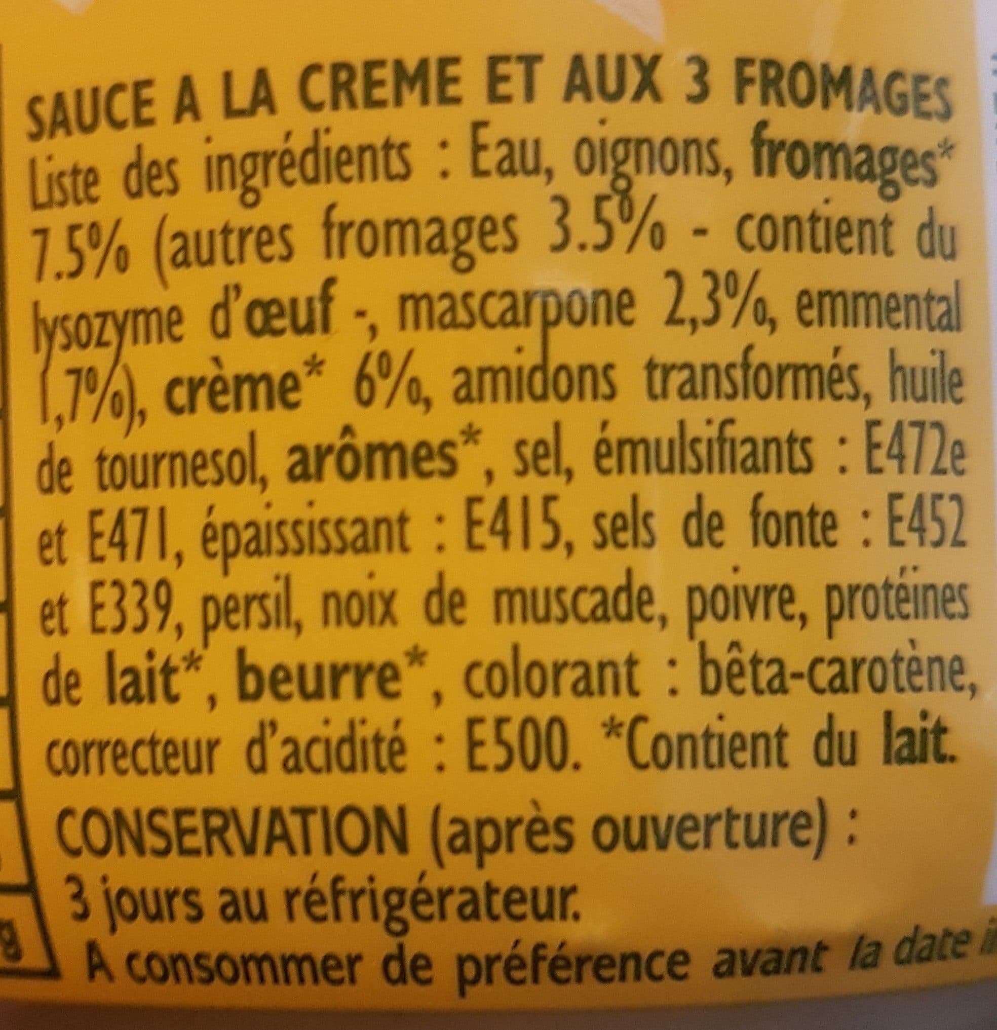 Panzani Sauce pour Risotto Maison 3 Fromages packshot