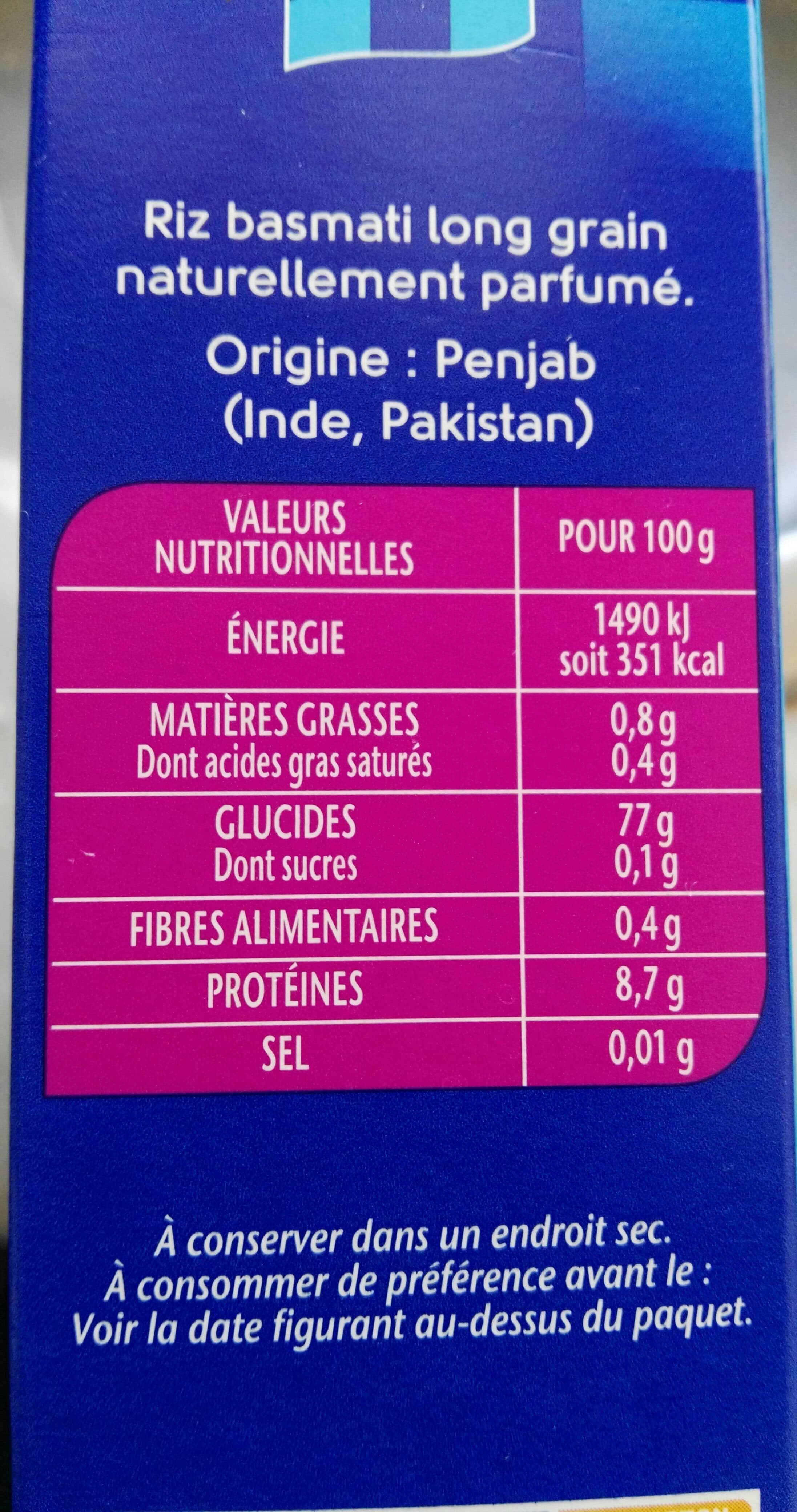 Lustucru Riz basmati packshot