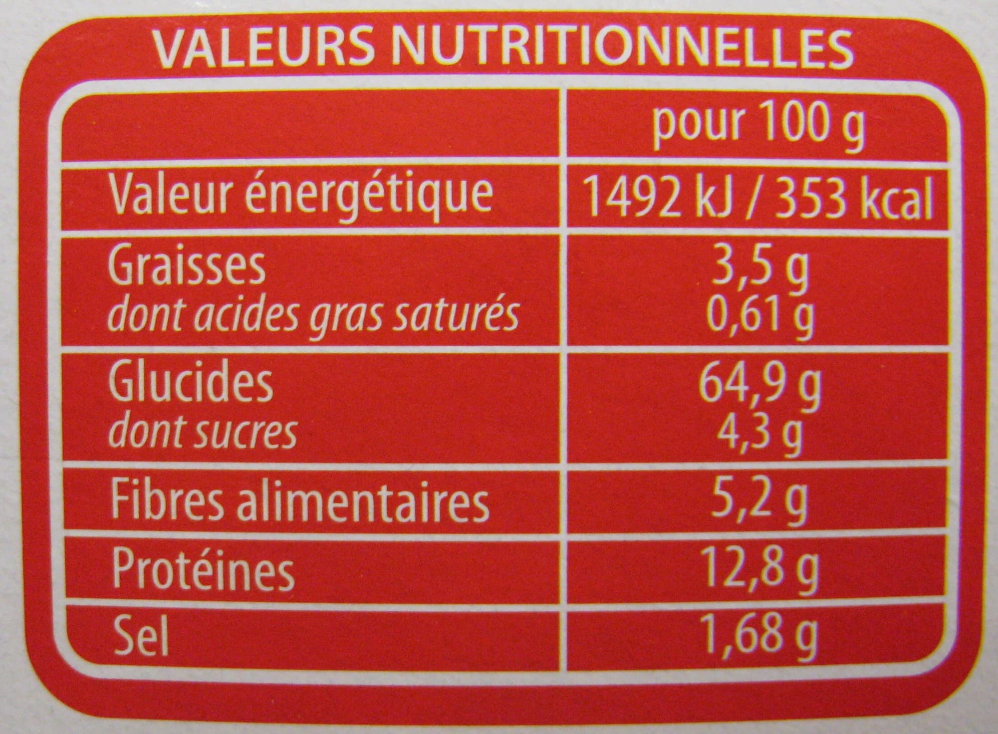Lustucru Semoule de couscous à la Tomate packshot