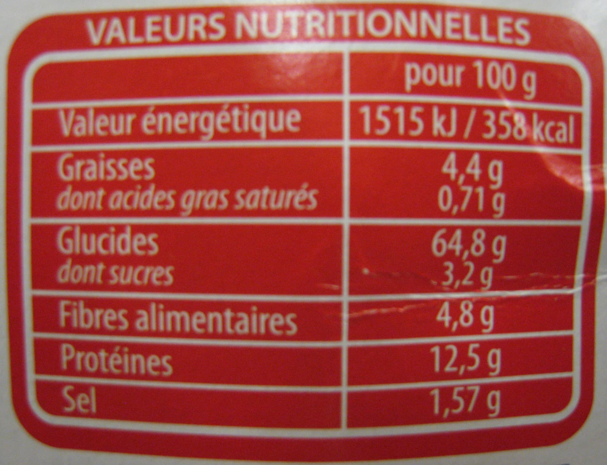 Lustucru Semoule de couscous aux épices douces packshot