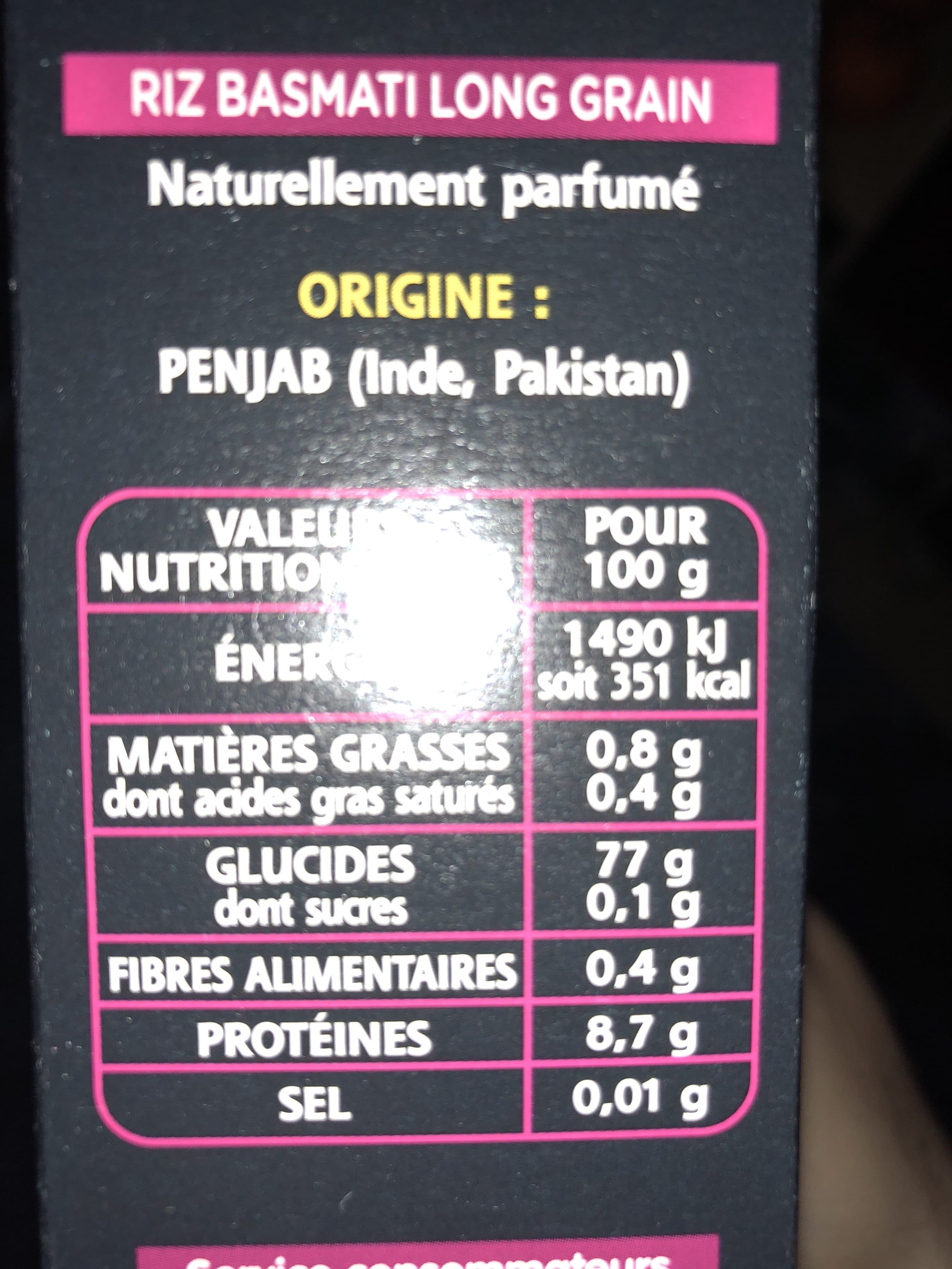 Taureau Ailé Riz Basmati packshot