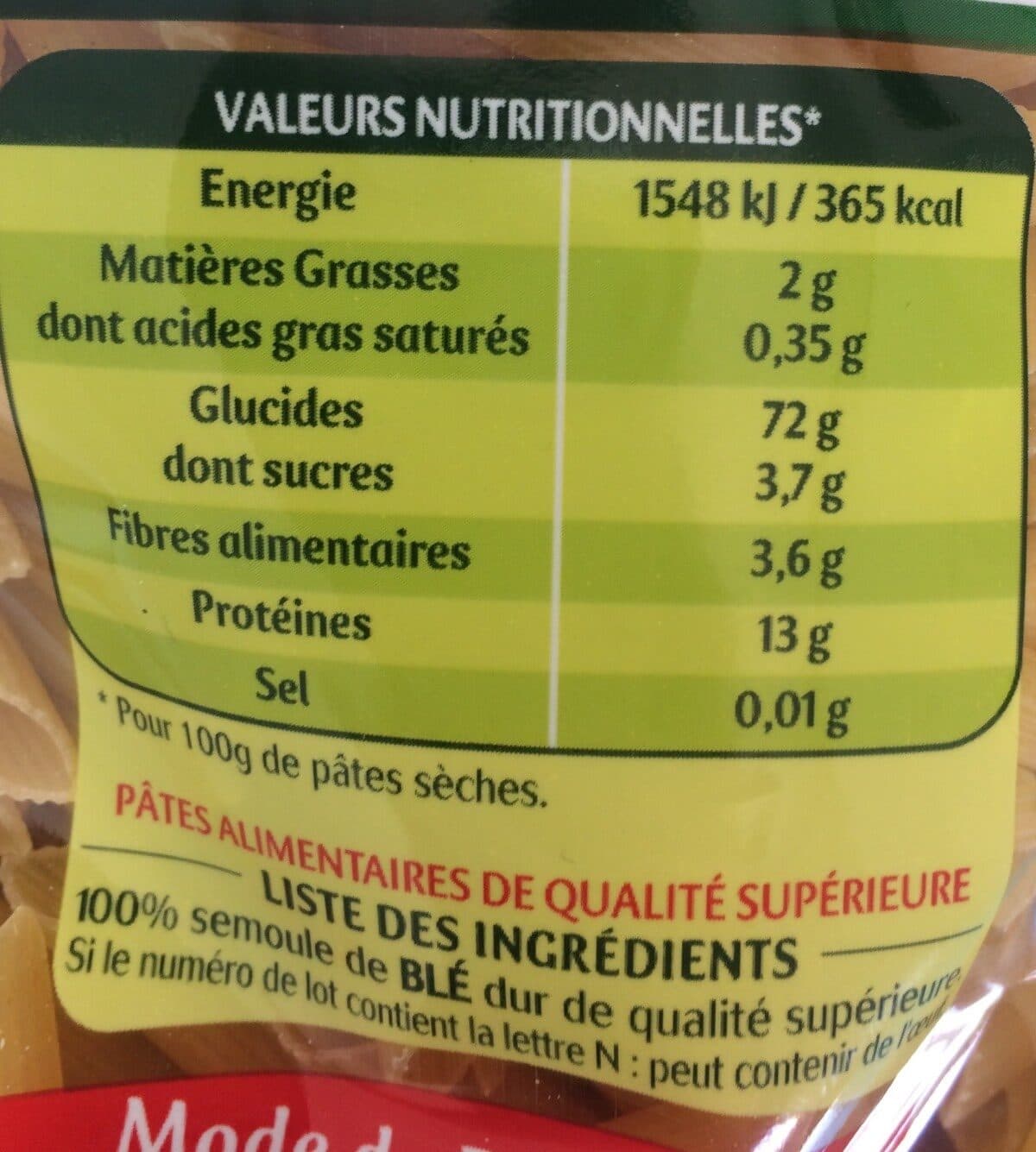 Panzani Penne packshot