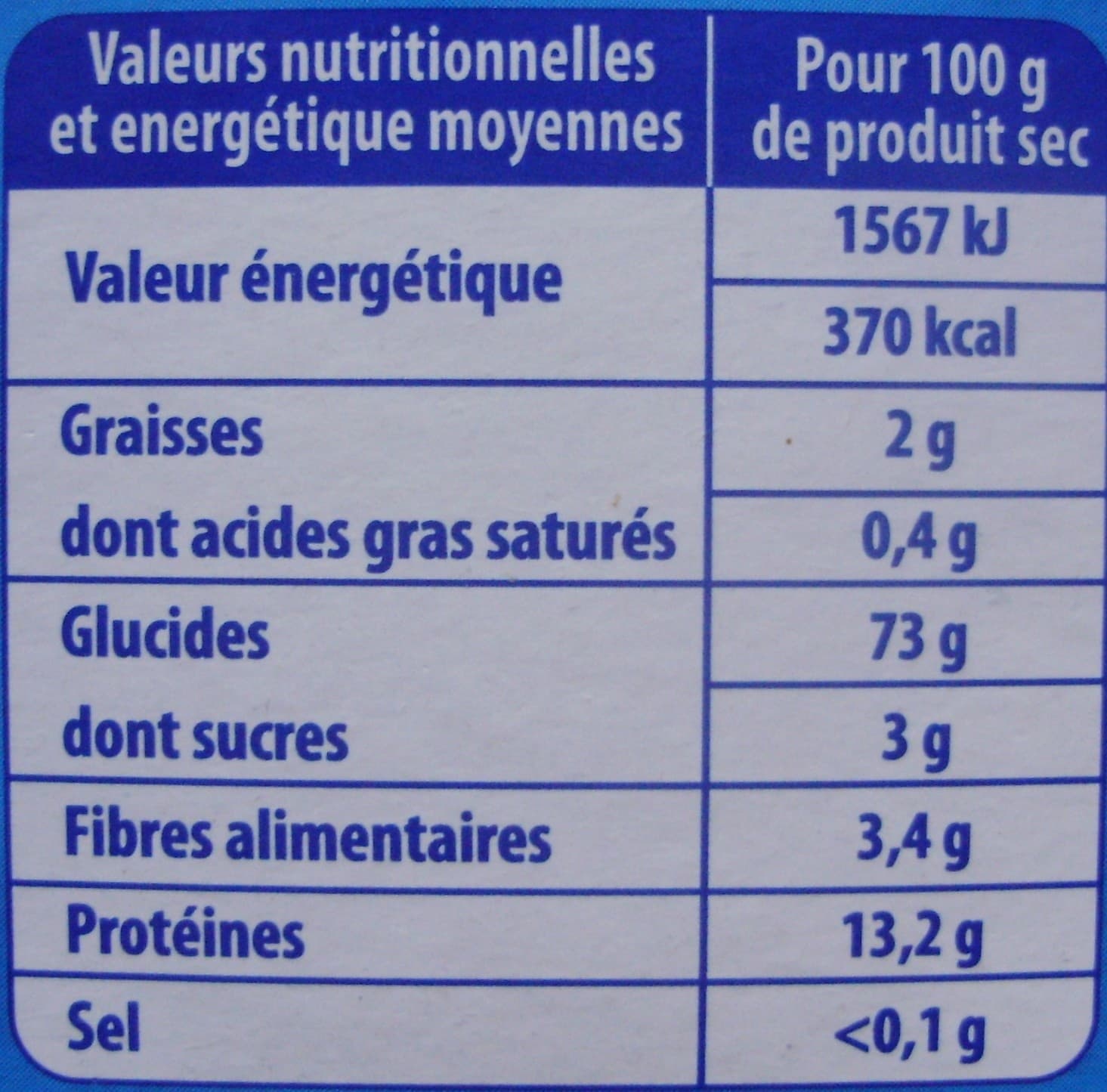 Ebro Foods Graine de Couscous Fin (+ 25 % Gratuit) packshot