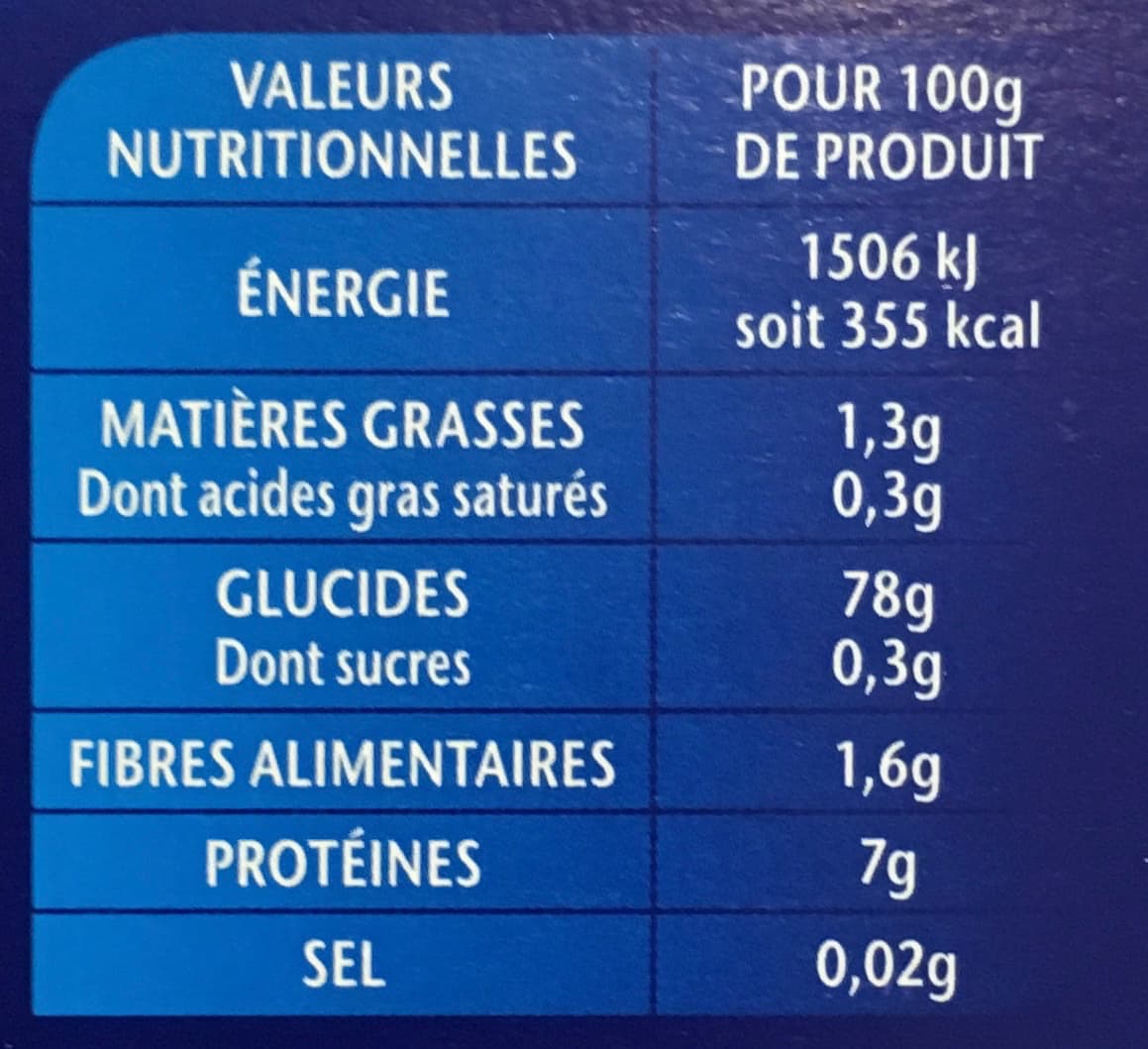 Lustucru Long Grain incollable 3 minutes packshot