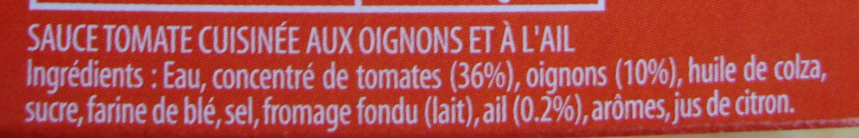 PANZANI Sauce tomate cuisinée oignons & ail packshot