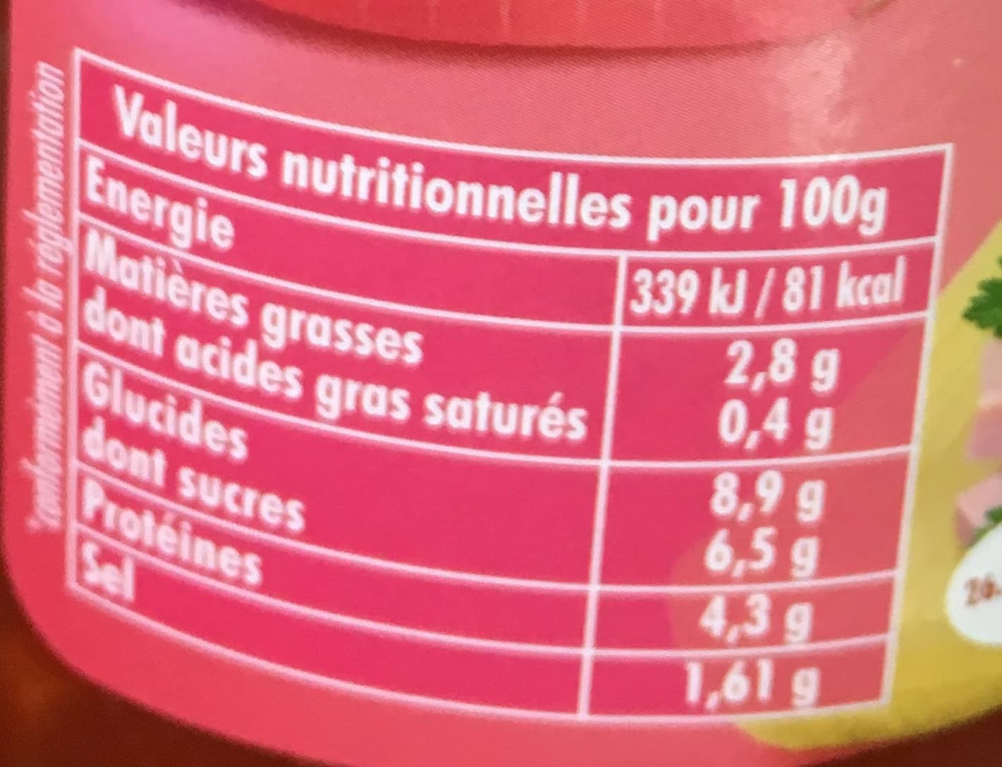 Panzani Bolognaise au jambon packshot