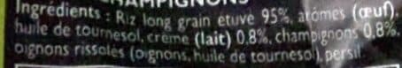 Lustucru Le Risotto à Poêler Champignons packshot
