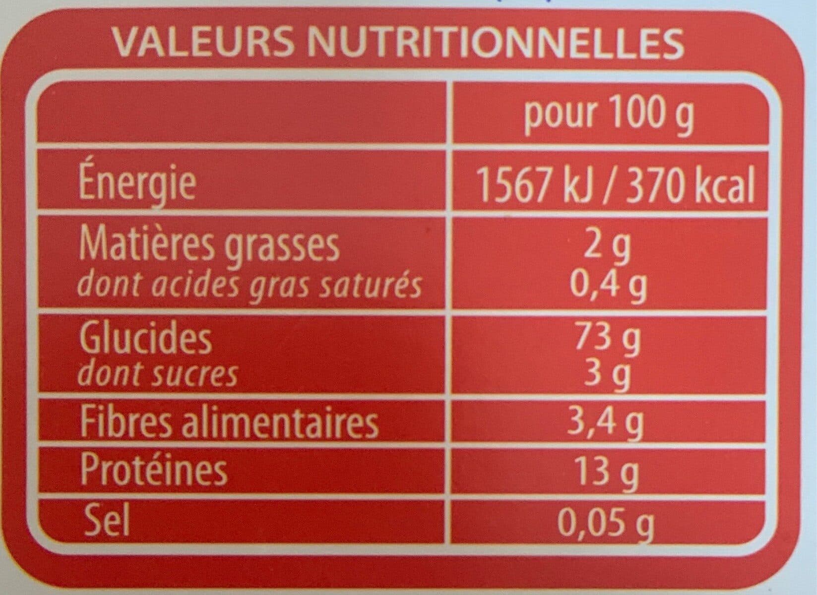 Lustucru Semoule de Couscous Facile packshot