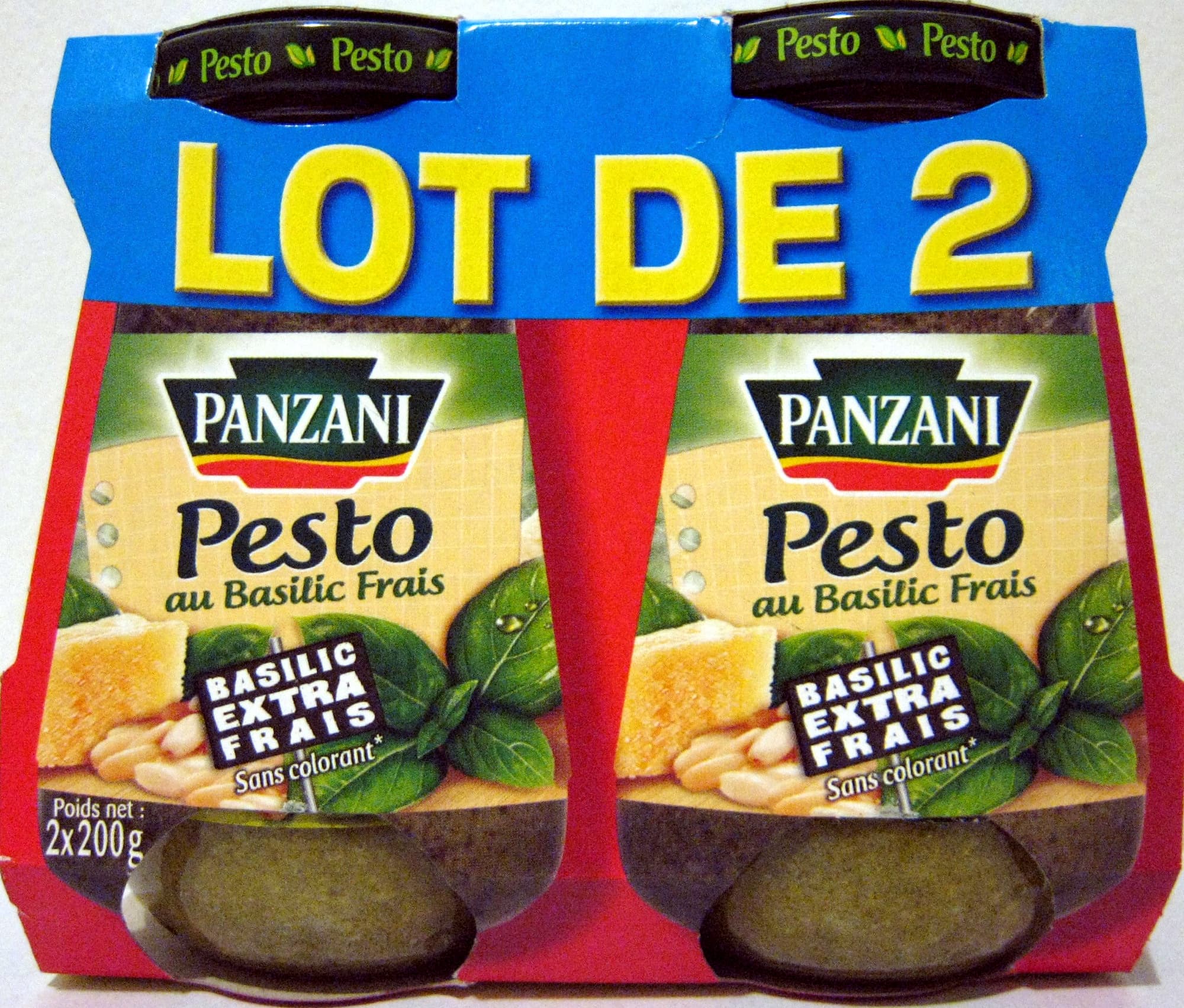 Panzani Pesto au Basilic Frais packshot