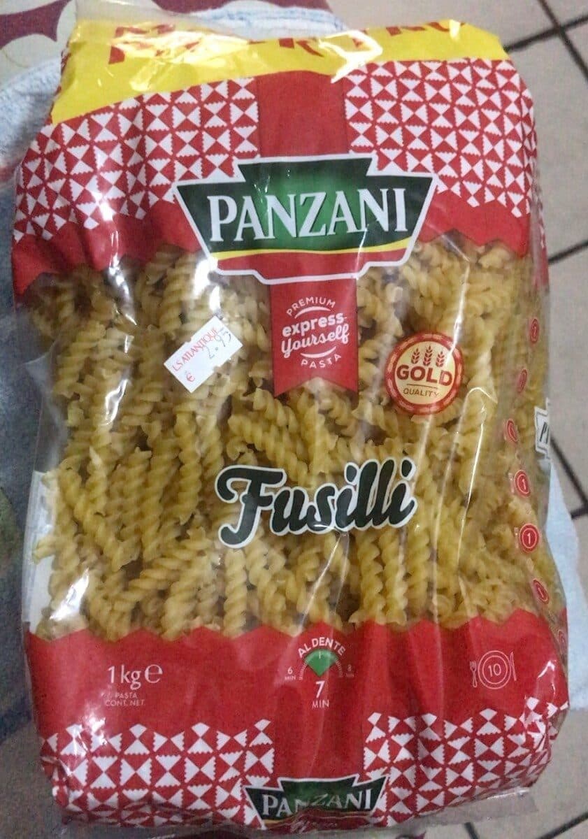 Panzani Fusilli packshot