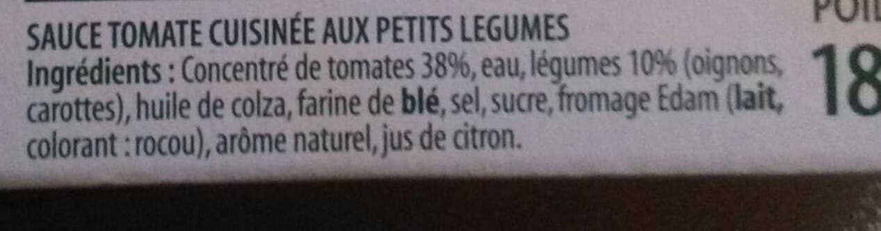 panzani Sauce tomate cuisinée aux petits légumes packshot